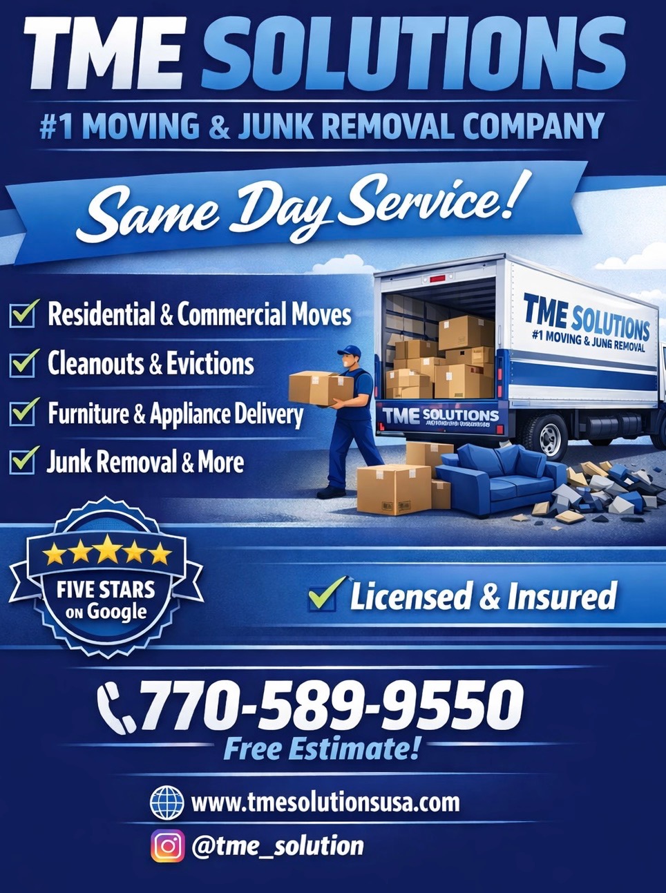 Same Day Service Available